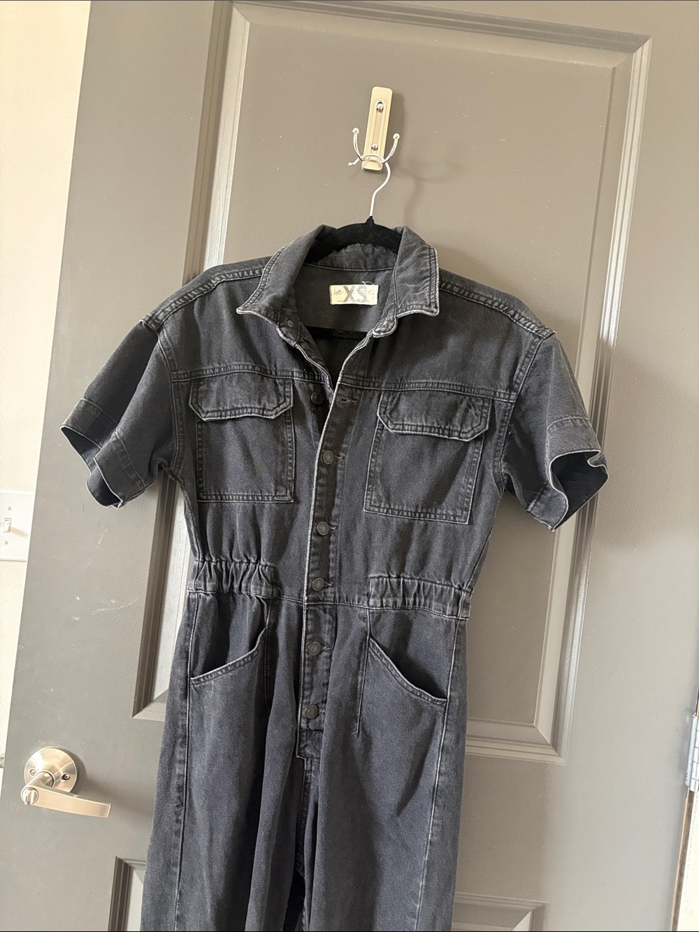 Free People We The Free Marla denim jumpsuit XS - Picture 4 of 5